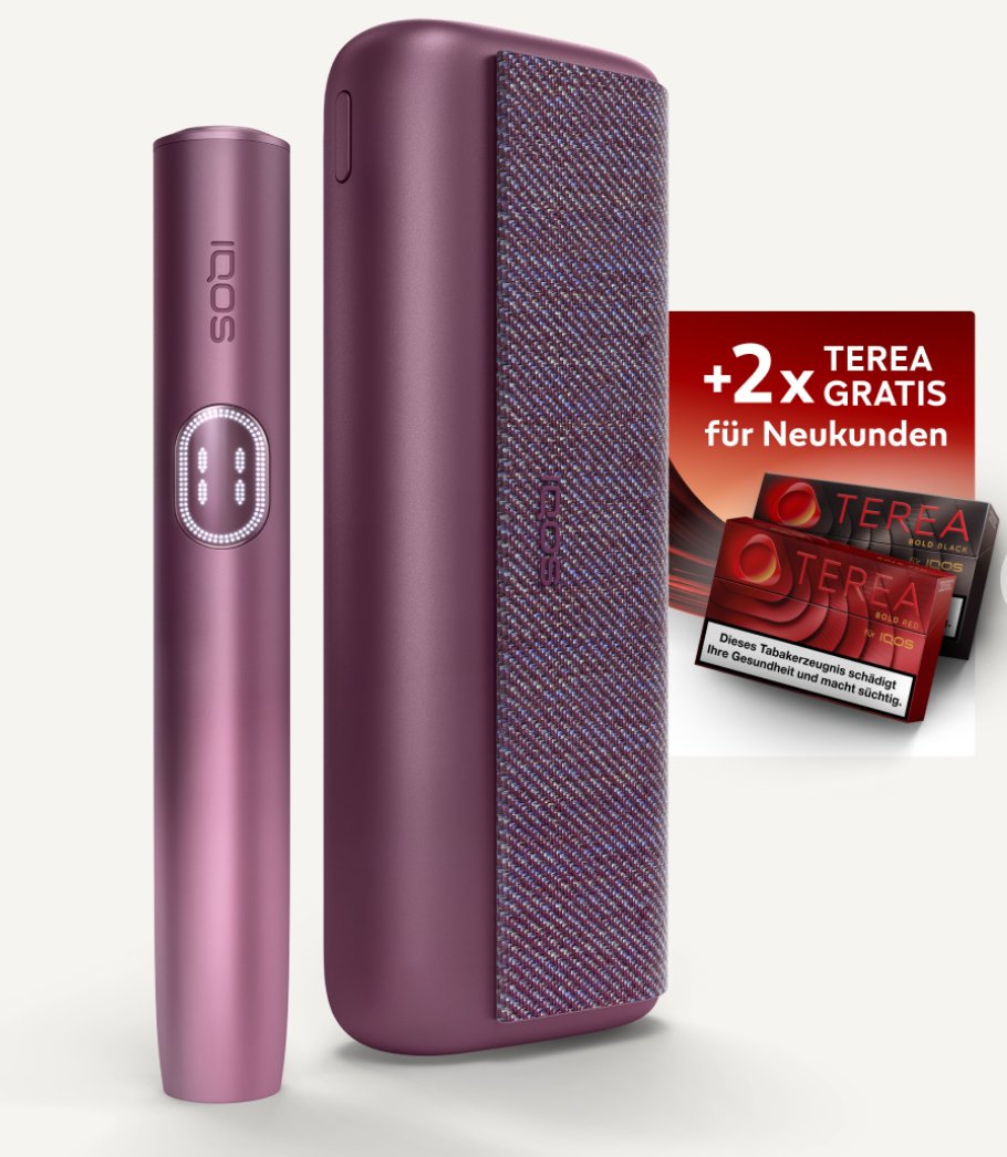 IQOS ILUMA i PRIME Kit Garnet Red