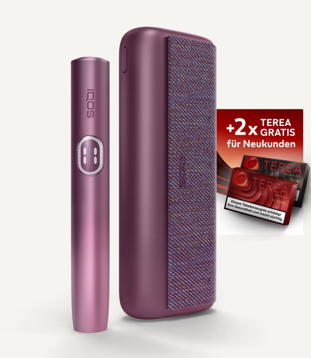 IQOS ILUMA i PRIME Kit Garnet Red